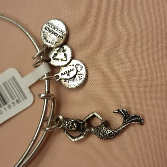 Alex and Ani Russian Silver Mermaid Bracelet - Picture 6 of 9